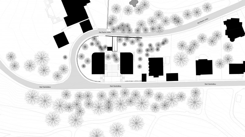 Site plan of neighbourhood