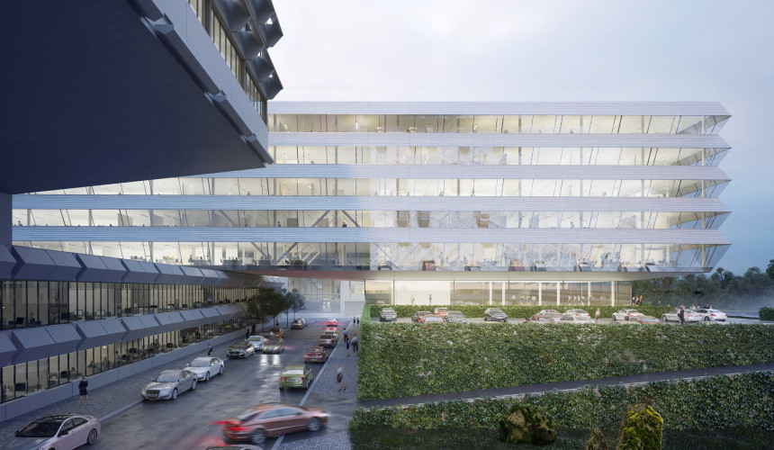 Administrativa - dostavba CUBE