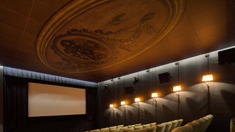 Vestavba kinosálu Palác Lucerna