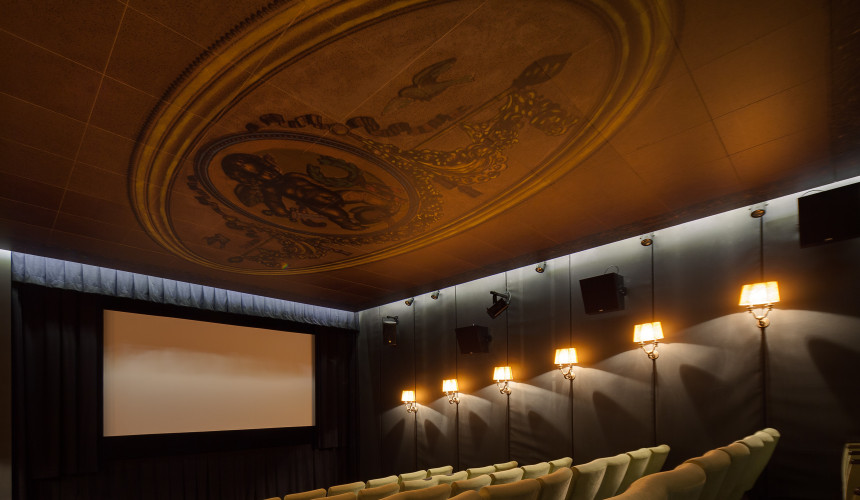 Vestavba kinosálu Palác Lucerna