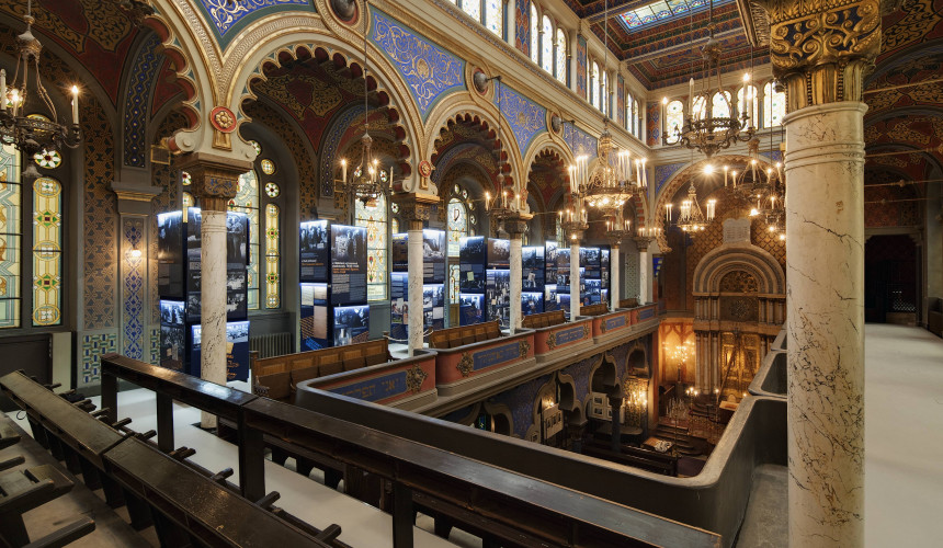 Stálá expozice v Jeruzalémské synagoze